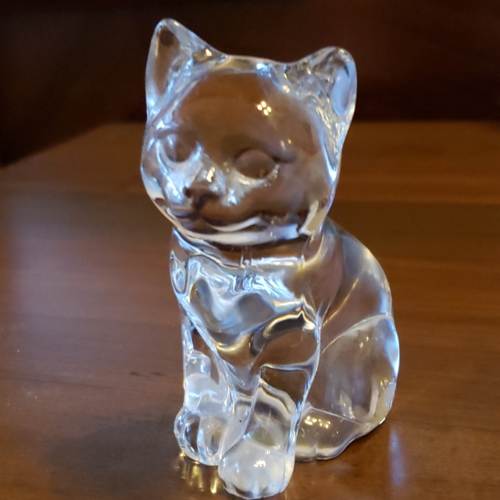 Clear Cat Figure